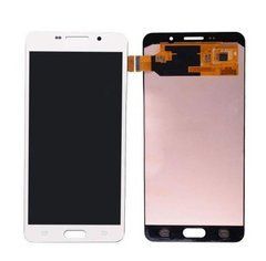 Дисплей Samsung A710F Galaxy A7 (2016) модуль в зборі з тачскріном, білий, без рамки