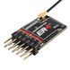 Приймач керування ELRS 2.4GHz Radiomaster ER4 PWM 4CH + антена в комплекті, для моделей автомобіля/човна/літака