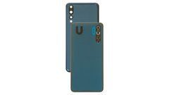 Задня панель корпусу зі склом камери для телефону Huawei P20 Lite, Original PRC, чорна, Original PRC