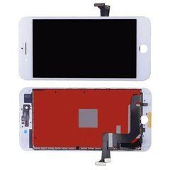 Дисплей iPhone 7 модуль в зборі з тачскріном білий, оригінал (переклеєне скло), Original, з рамкою