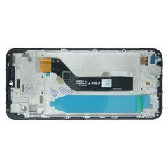 Дисплей Tecno Spark 6 Go модуль в зборі з тачскріном і рамкою, Original PRC, чорний, Original PRC, з рамкою