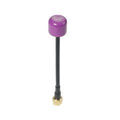 Антена 7.2-8G RHCP PeakFPV PK78 116mm, SMA-Male прямий, фіолетова, для FPV дронів