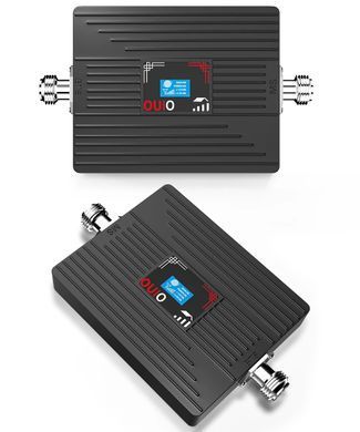 Підсилювач мобільного сигналу OUIO 2G/3G/4G, Band8 900Mhz + Band3 1800 МГц, покращення GSM зв'язку