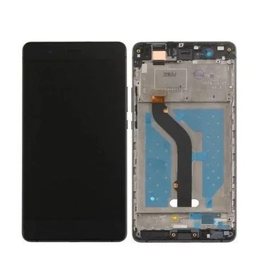 Дисплей Huawei P8 Lite 2017 /P9 Lite 2017 модуль в зборі з тачскріном, чорний, з рамкою, High Copy, з рамкою