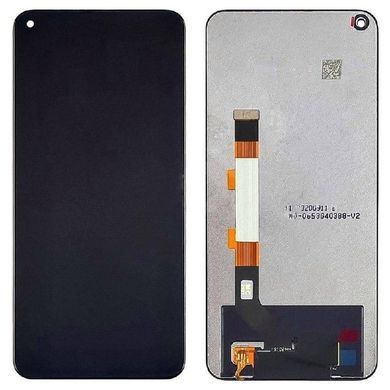 Дисплей Xiaomi Redmi Note 9T модуль в сборе с тачскрином, черный, Original PRC, Original PRC, без рамки