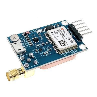 Модуль GPS на U-blox NEO-M8N с интерфейсной платой и керамической антенной, для Arduino, трекеров, дронов