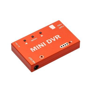 Видеорегистратор Mini FPV DVR со встроенным аккумулятором, AV IN/OUT, видеозапись для аналоговых FPV
