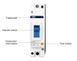 Автоматический выключатель DC TOMZN 125A, 500V, 1-полюсный, MCCB, для солнечных электростанций