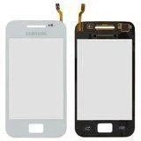 Сенсорний екран для смартфону Samsung S5830 Galaxy Ace, білий, High Copy, без рамки
