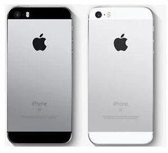 Задня кришка / корпус для iPhone 5s, сіра