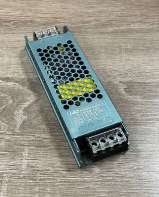 БЖ для світлодіодних стрічок DC 12V, 12.5A, 150W, AC190-240V, компактний імпульсний LED-драйвер