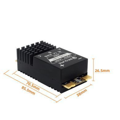Регулятор моторів ESC 200A SEQURE SQESC 14200, 5&ndash;14S, BLHeli_32, для гелікоптерів, дронів, RC-човнів, авто-моделей