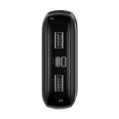 Повербанк Baseus Q pow Digital Display 20000mAh, 15W, з кабелем Lightning-C 3A, зовнішній акумулятор, батарея, УМБ, power bank