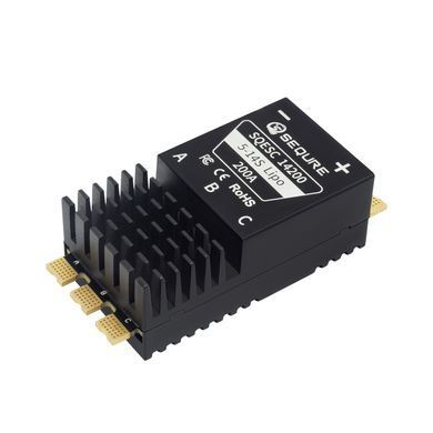 Регулятор моторів ESC 200A SEQURE SQESC 14200, 5&ndash;14S, BLHeli_32, для гелікоптерів, дронів, RC-човнів, авто-моделей