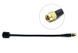 Антена RHCP 5.8G Maple Wireless Leaf 141mm 2Dbi, SMA-Male прямий, чорна, для FPV дронів