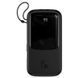 Повербанк Baseus Q pow Digital Display 20000mAh, 15W, з кабелем Lightning-C 3A, зовнішній акумулятор, батарея, УМБ, power bank