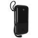 Повербанк Baseus Q pow Digital Display 20000mAh, 15W, з кабелем Lightning-C 3A, зовнішній акумулятор, батарея, УМБ, power bank