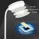 Настольная LED лампа аккумуляторная, 3 режима света, регулировка яркости, для чтения и работы