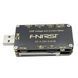 Тестер USB FNIRSI FNB48S, ваттметр амперметр вольтметр, USB/MicroUSB/Type-C, измеритель емкости АКБ и кабелей