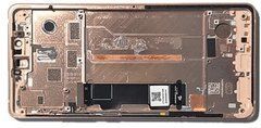 Дисплей Xiaomi Mi 8 SE модуль в сборе с тачскрином, с рамкой, золотистый, Original New, Original, с рамкой