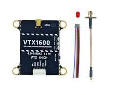 Видеопередатчик VTX 4.9&ndash;5.8GHz 1.6W 64CH DakeFPV, для FPV дронов и БПЛА