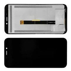 Дисплей Ulefone Armor X8 модуль в сборе с тачскрином, черный, High Copy, без рамки