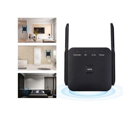 Підсилювач Wi-Fi сигналу FENVI AC1200, репітер 2.4/5 ГГц, швидкість до 1200 Мбіт/с