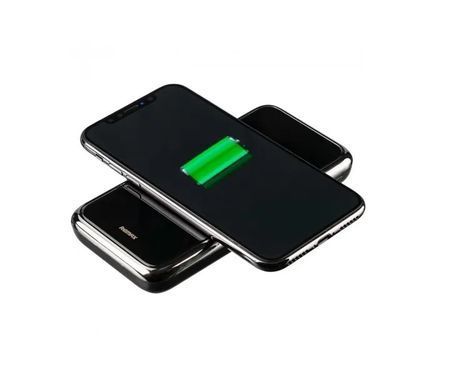 Повербанк Remax RPP-133 Mirror Wireless 10000mAh, 10.5W, зовнішній акумулятор, батарея, УМБ, power bank