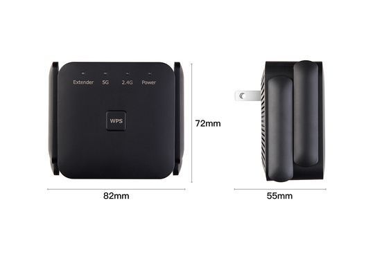 Підсилювач Wi-Fi сигналу FENVI AC1200, репітер 2.4/5 ГГц, швидкість до 1200 Мбіт/с