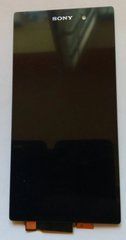 Sony Xperia Z1 c6902 c6903 L39h дисплей в зборі з тачскріном модуль чорний, без рамки