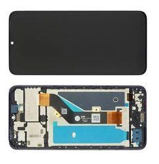 Дисплей Tecno Spark Go 2023 модуль в зборі з тачскріном і рамкою, чорний, High Copy, без рамки