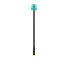 Антена RHCP 5.8G FOXEER Lolipop V4+ Plus 150mm 2.6Dbi, SMA-Male прямий, блакитна, для FPV дронів