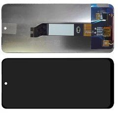 Дисплей Xiaomi Redmi Note 10 5G модуль в зборі з тачскріном, чорний, Original New, Original PRC, без рамки