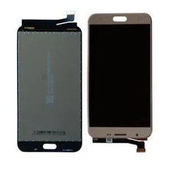 Дисплей Samsung J727V Galaxy J7 V модуль в зборі з тачскріном, золотистий, без рамки