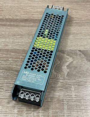 БЖ для світлодіодних стрічок DC 12V, 33.3A, 400W, AC190-240V, компактний імпульсний LED-драйвер