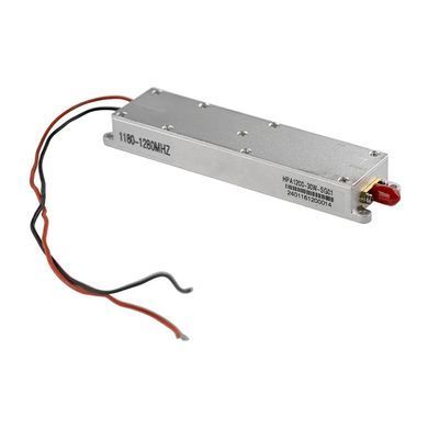 Усилительный модуль для систем РЭБ Anti Drone 1.2G, 30W, (1160-1280MHz), джаммер 1.2ГГц, SMA