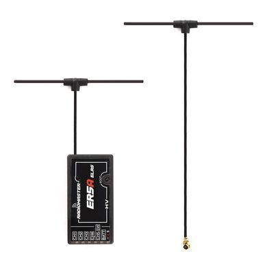 Приймач керування ELRS 2.4GHz Radiomaster ER5A PWM 5CH + антена в комплекті, для наземних та надводних радіокерованих моделей