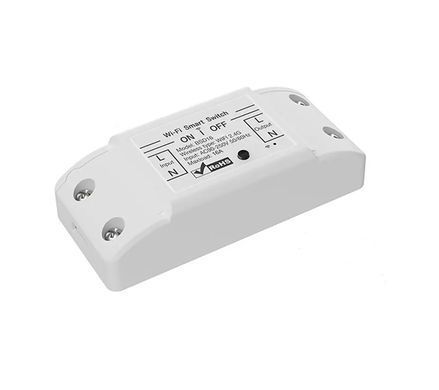 Выключатель разумный накладной Tuya WiFi, 16A, реле для света, автоматизации, Smart Life