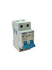 Автоматический выключатель DC TOMZN 50A, 1000V, 2-полюсный, MCB для солнечных панелей, гибридных инверторов