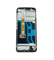 Дисплей REALME C21Y модуль в сборе с тачскрином и рамкой, Original PRC, черный, Original PRC, с рамкой