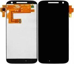 Дисплей Motorola Moto G4 XT1622, XT1625 модуль в зборі з тачскріном, з рамкою, чорний, з рамкою