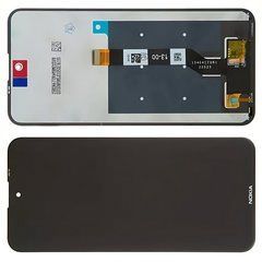 Дисплей Nokia X10, Nokia X20 модуль в сборе с тачскрином, черный, Original PRC, Original PRC, без рамки