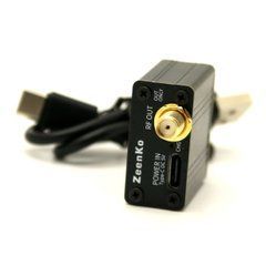 Підсилювач сигналу широкосмуговий Zeenko ZK08-BM 50MHz&ndash;8GHz, 39dB LNA, живлення від батареї