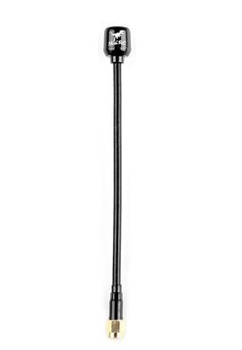 Антенна RHCP 5.8G HGLRC Hammer 135mm 2.5Dbi, SMA-Male прямой, черная, для FPV дронов
