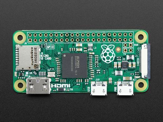 Одноплатний ПК Raspberry Pi Zero V1.3, 512MB, BCM2835, CSI, Mini-HDMI для DIY-проєктів та IoT