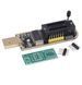 Программатор CH341A USB для EEPROM и SPI Flash (24CXX, 25CXX, 93CXX), модуль з адаптером
