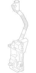 Бачок омивача скла для Volkswagen ID.4, 1EA-955-453-H