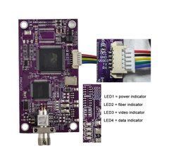 Медіаконвертер TX UART + відео 1080P AHD в оптоволокно, FC/UPC, одномодовий, 5-28V, для FPV дронів