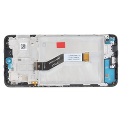 Дисплей Xiaomi POCO M4 PRO 5G модуль в зборі з тачскріном і рамкою, чорний, Original PRC, Original PRC, з рамкою