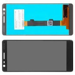 Дисплей Nokia 3.1 Dual Sim модуль в сборе с тачскрином, черный, High Copy, без рамки